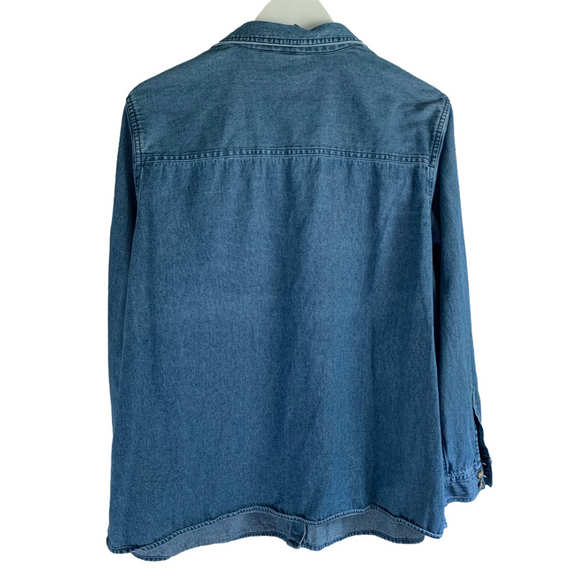 Vintage👻Halloween Trick Or Treat Denim Jacket🎃 - Picture 2 of 5